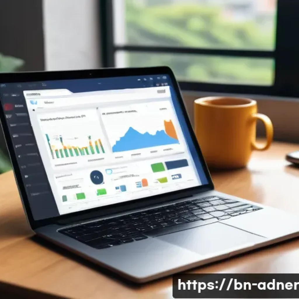 다크 소셜에서의 경쟁 분석 방법 - A detailed digital illustration showing a professional workspace focused on dark social media analyt...